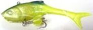 MANNS George-N-Shad 4 Chartreuse Blue